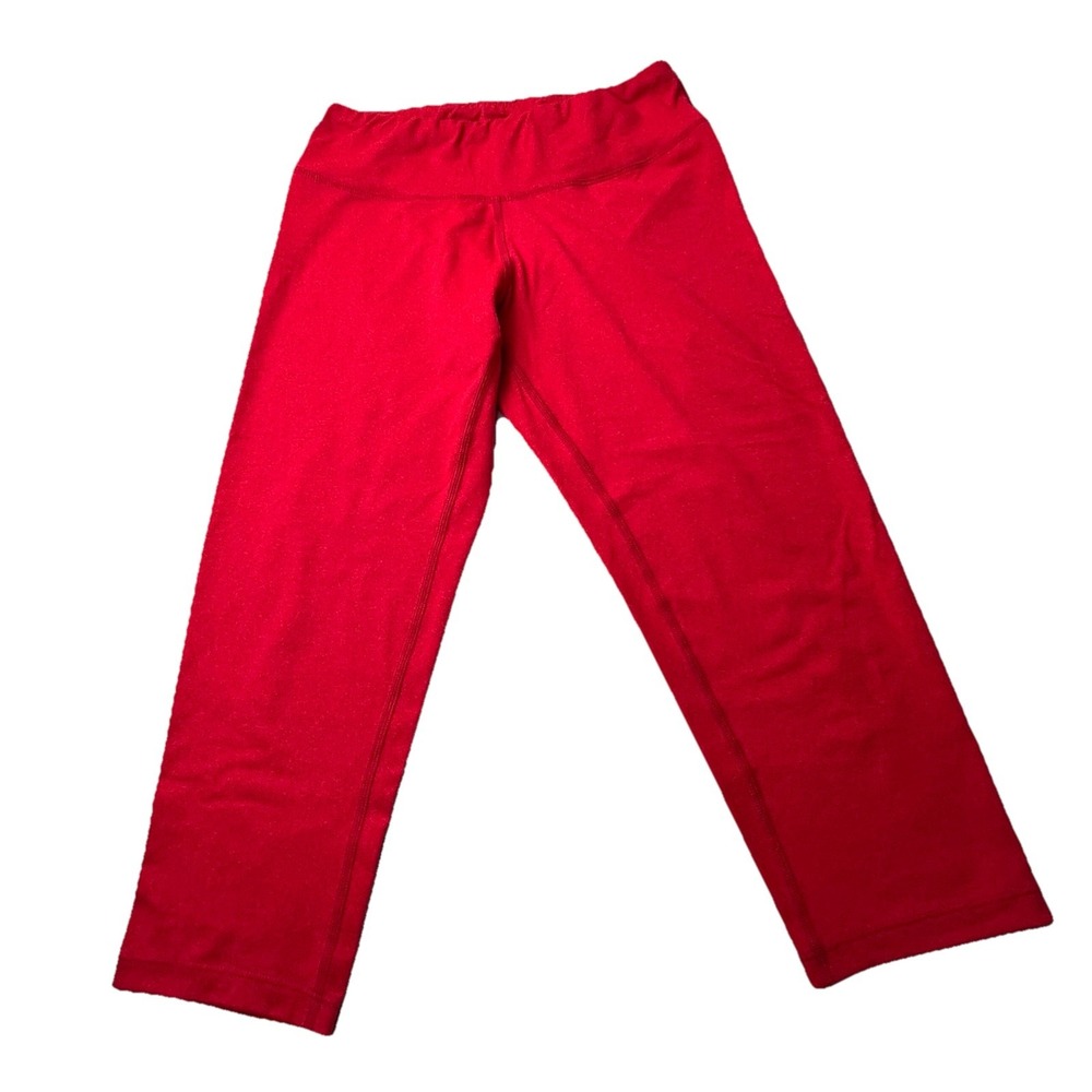 Road Runner Sports Women's Red Capri  Athletic Leggings Size S